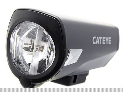 Farol Cateye HL EL540 Recarregável, Preto